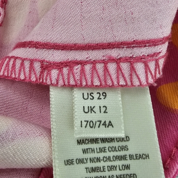 We The Free Youthquake Printed Crop Flare Jeans Size 29 - Picture 14 of 17